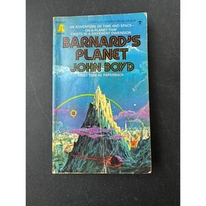 Barnards Planet John Boyd 1976 Berkley Medallion Paperback Sci Fi Novel